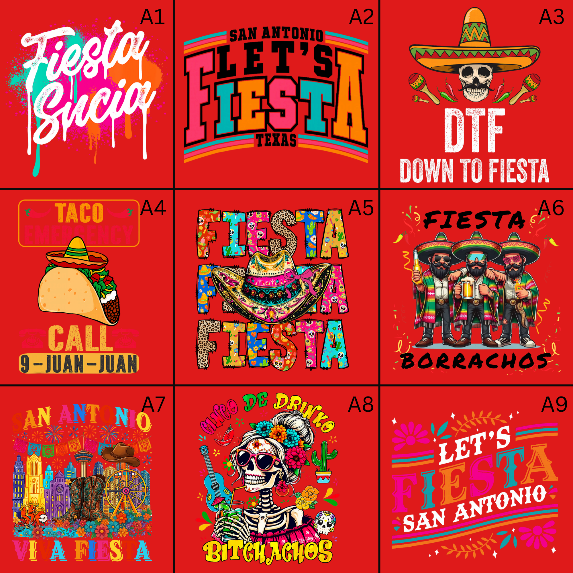 Adult Fiesta Tees