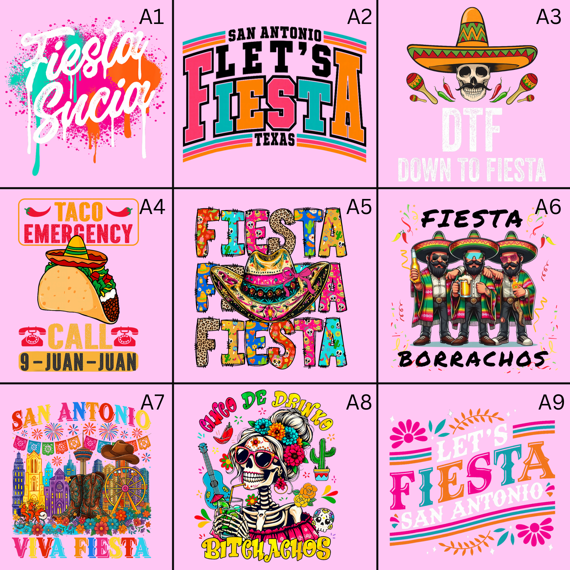 Adult Fiesta Tees