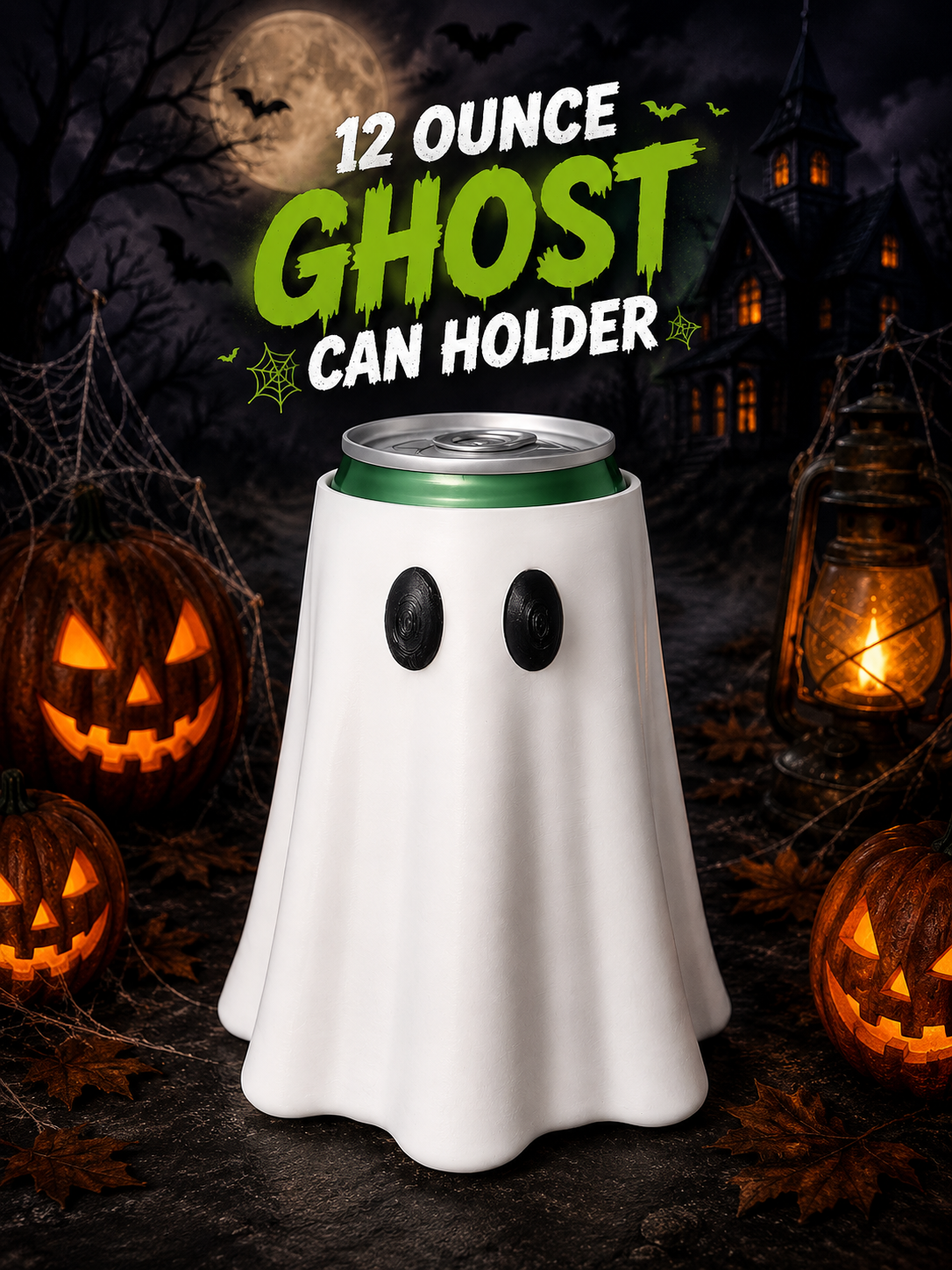 👻 Ghost Can Holders