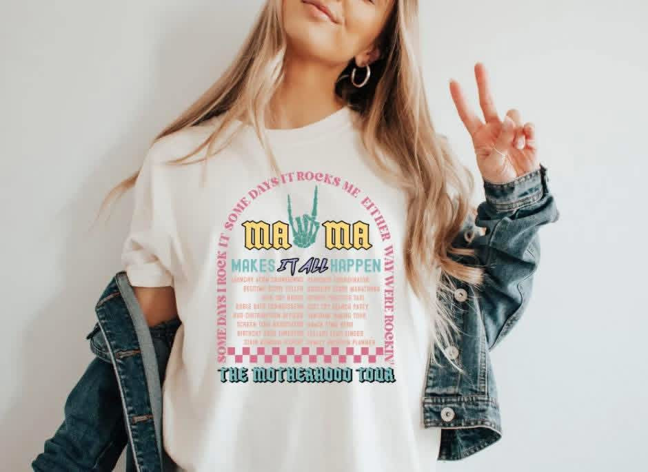 Mama Tour Screen Print
