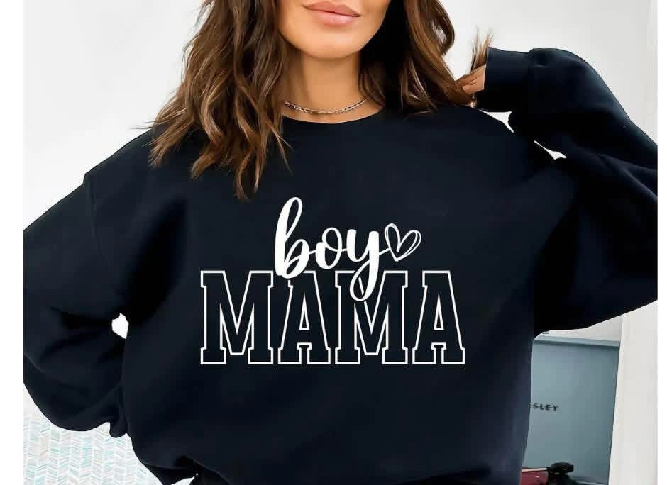 Boy Mama Screen Print