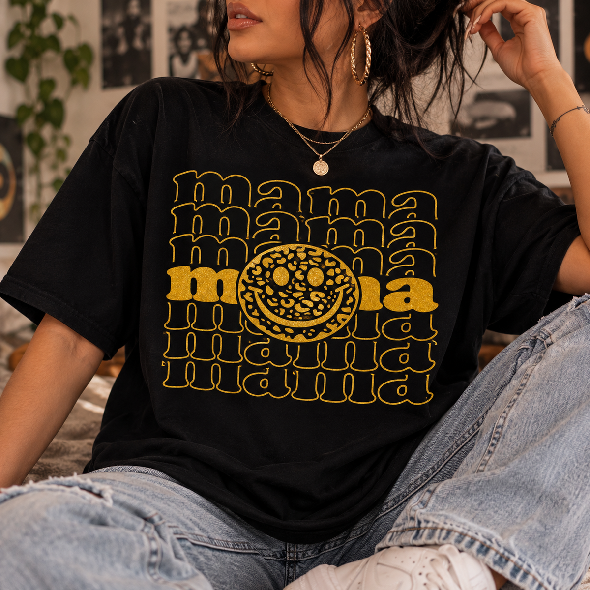 Gold Mama Screen Print