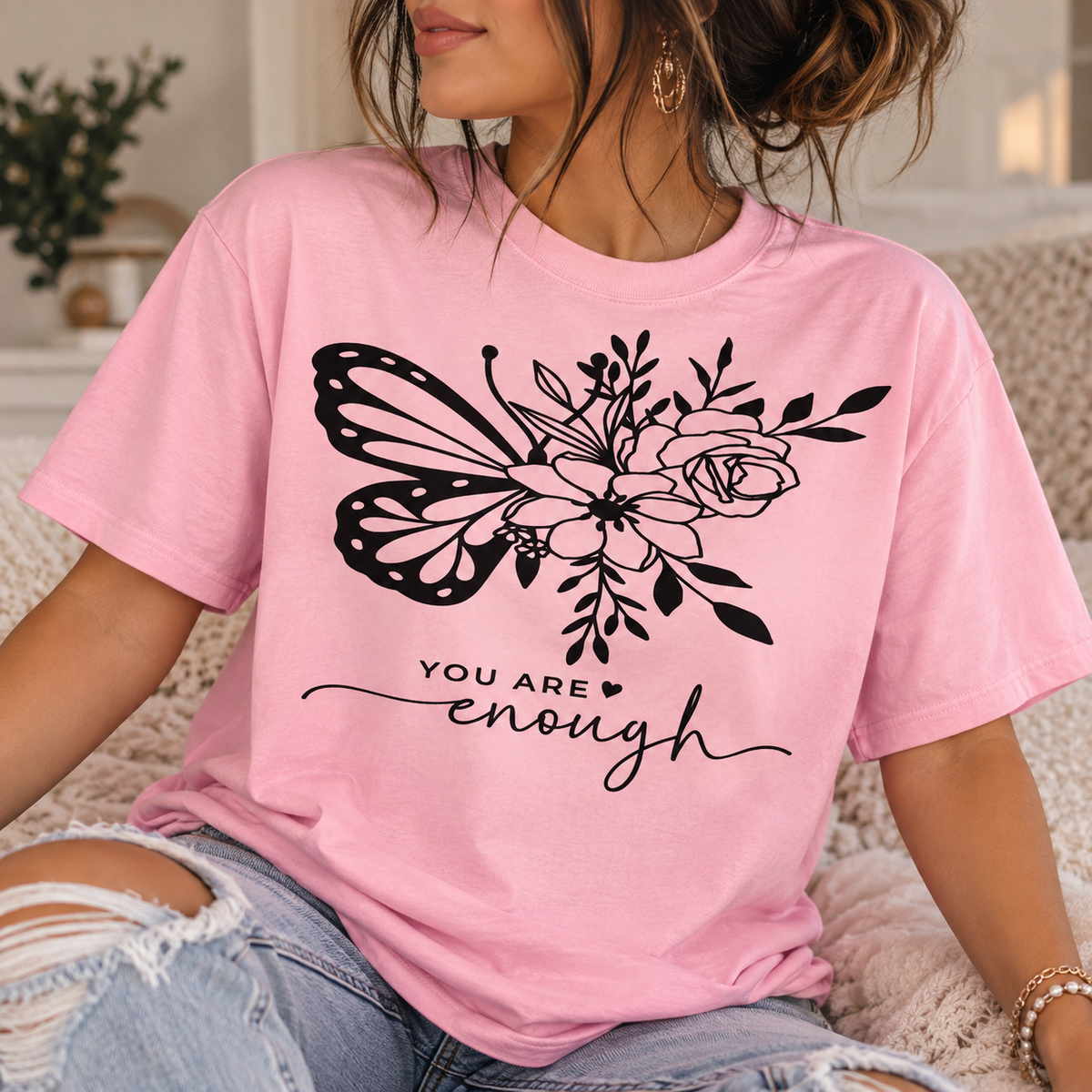 You Are Enough Screen Print